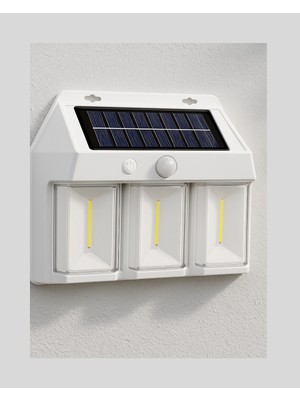 Eilo Luxe Pır Sensörlü Solar Lamba – Otomatik Şarj ve Gece Aydınlatma - AA002C-67VJ18