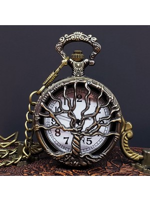 Avensyy Hayat Ağaçı Tasarımlı Köstekli Saat