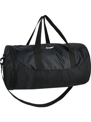 Avensyy Silindir Spor Çanta El Valizi Siyah