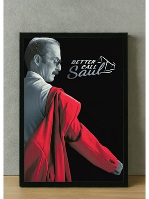 Avukat Temalı Sinematik Fan Art Duvar Tablosu (Çerçeveli)
