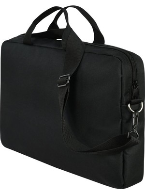 Avensyy 15.4 Inç Lüks Laptop Dizüstü Bilgisayar Çantası Siyah