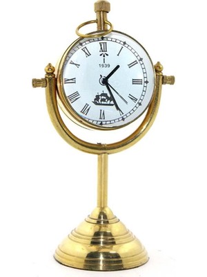 Avensyy Pirinç Masa Üstü Saat