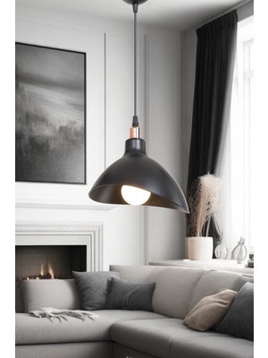 Limon 3D Desing Tekli Modern ve Dekoratif Sarkıt Avize Lamba Yatak Odası Salon Mutfak Koridor