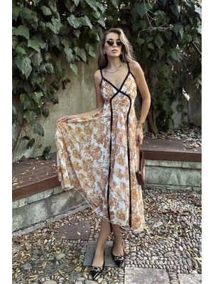 Livizmir Moda Biyeli Elbise - Taş