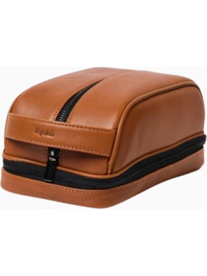 RYOKO Liwa Dopp Kit Deri Seyahat ve Bakım Çantası