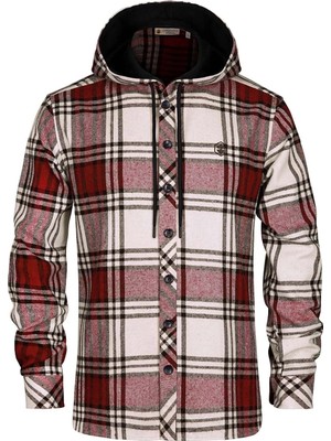 Lumberjack Hoodıe Tartan Flanel Shırt