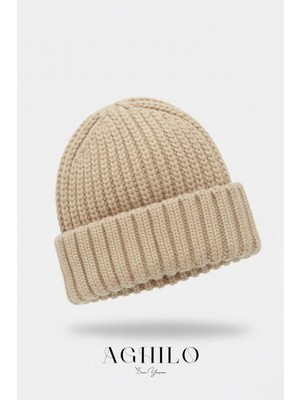 Aghilo Unisex Selanik Örme Bere