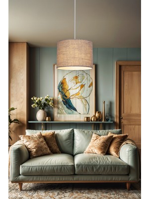 Limon 3D Desing Elarys Tekli Sarkıt Modern Avize Yatak Odası Salon Mutfak Koridor