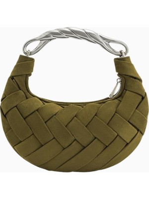 Jw Pei Orla Weave Örgü Detaylı Vegan Deri Kadın Çanta