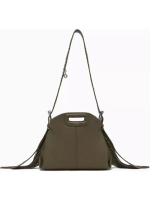 Maje M Koyun Derisi Mini Çanta, Şık & Çok Yönlü