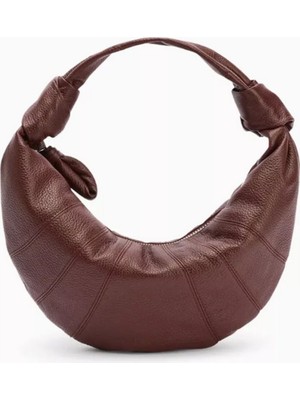 Lemaire Mini Fortune Kruvasan Deri Omuz Çantası, Minimal & Zarif