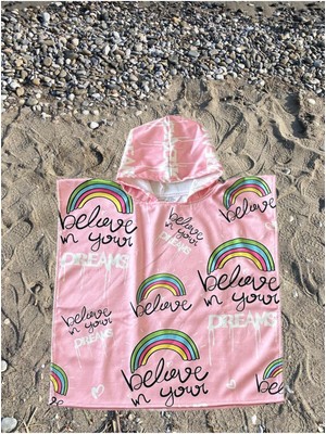 Dotamess Çocuk Panço Plaj Havlusu - Deniz Havlusu