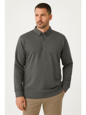 Polo Mirage Polo Yaka Uzun Kollu Sezonluk Kazak