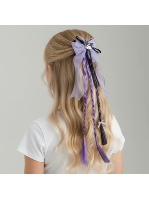 Seabubbles Yapay Saçlı Kuromi Çocuk Toka   ST09509