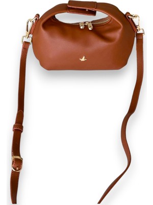 Leauder Women Minimal Form Ayarlanabilir Askılı Kadın El ve Omuz Çantası (22X17 Cm)