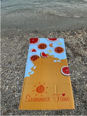 Dotamess Baskılı Plaj Havlusu