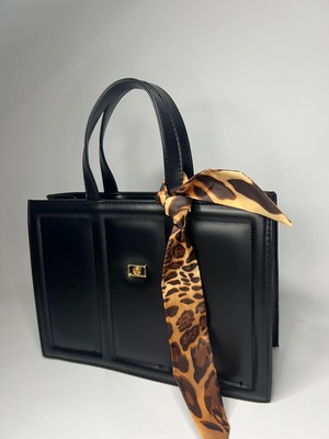 Özbu Kutu Model Fular Detaylı Şık El, Kol & Omuz Çantası