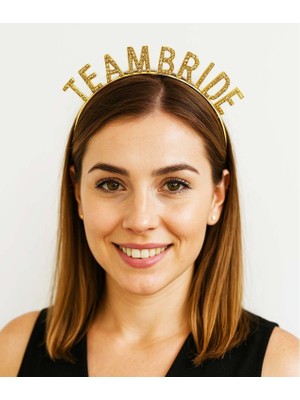 Ayder Timya Altın Renk Team Bride Taç Plastik – Gelin ve Nedime Tacı (Timya/Go1395)  204025