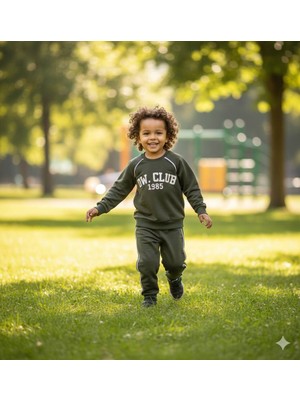 Deco Baskılı Iki Ip Erkek Takım