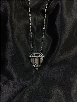 Zetconcept Zet Style Serenay Kolye Zirkon Taşlı Paslanmaz Çelik Serenay Kolye (Av. Leyla)