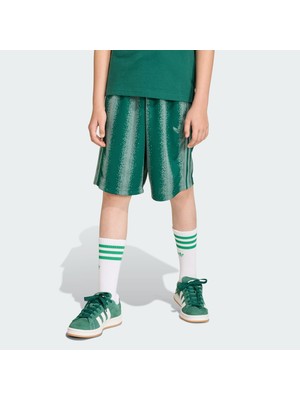 Adidas Originals KE2758 Adıdas Mınecraft Oversızed Knee Length Shorts