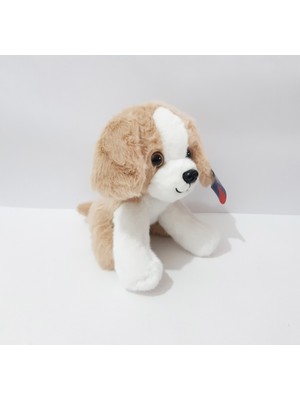Renkli Çiçekler 20 cm Sevimli Peluş Oyuncak Köpek