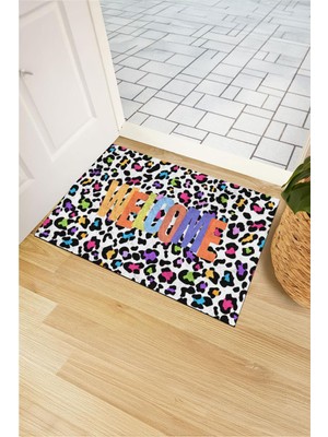 Monnhein Kapı Önü Paspası - Modern ve Şık Kapı Paspası | Ev, Ofis ve Dış Mekân Kullanımı Için (Wild Welcome)