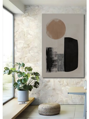 Teona Ahşap Soyut Geometrik Kompozisyon Ahşap Ev,antre,salon,ofis,mutfak,yatak Odası Tablo