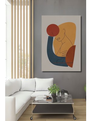 Teona Ahşap Modern Kadın Figürü Sulu Boya Görünümlü Ahşap Dekoratif Ev,antre,salon,ofis,mutfak,yatak Odası Tablo