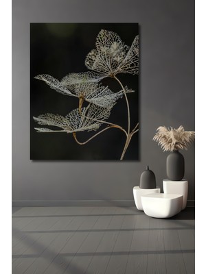 Teona Ahşap Kuru Yaprak Sanatı Yağlı Boya Görünümlü Ahşap Dekoratif Ev,antre,salon,ofis,mutfak,yatak Odası Tablo