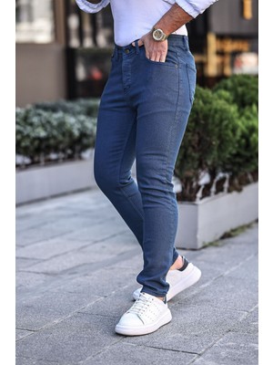 Comstar Slim Fit Likralı Erkek Kot Pantolon