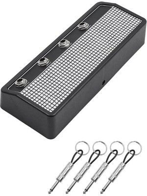 Gümrük Bey Alnicov -Elektro Gitar Fişi Tasarımlı Anahtar Tutucu – Duvar Organizer