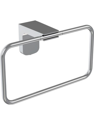 Conta Uzay Serisi Krom Açık Havluluk – Duvara Monte, Paslanmaz, Modern Tasarım
