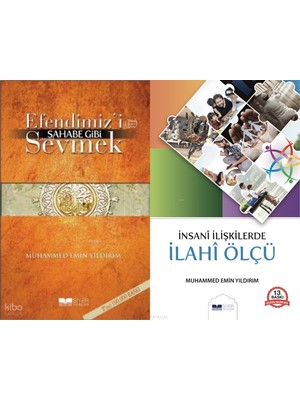 Muhammed Emin Yıldırım Iki Kitap Set; Efendimizi Sahabe Gibi Sevmek – Insani Ilişkilerde Ilahi Ölçü