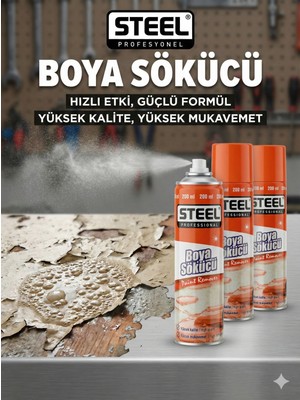 Steel Boya Sökücü 200 ml