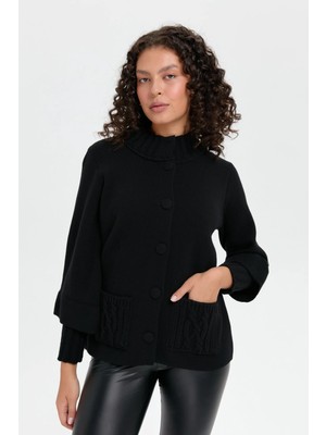 Centilmen Desen Triko Hırka 24046