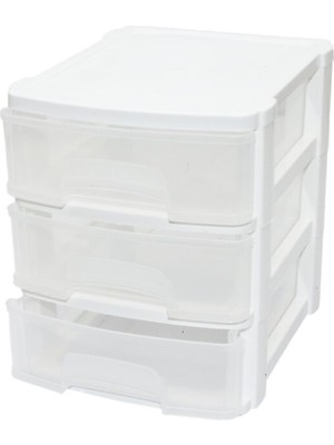 Ayder Timya TONTON - NO:0 ÇEKMECE 3 KATLI 17.5X14.4X16.9CM (Timya/Go1395)  205254