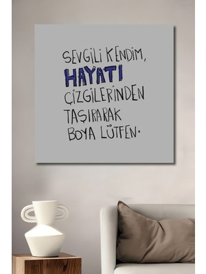 Teona Ahşap Yazı Tipi Görünümlü Ahşap Dekoratif Ev,antre,salon,ofis,mutfak,yatak Odası Tablo