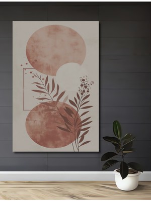 Teona Ahşap Bohem Botanik Soyut Sanat Ahşap Dekoratif Ev,antre,salon,ofis,mutfak,yatak Odası Tablo