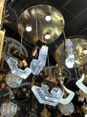 Yeni Model 5 Sarkıt G Lüx LED Avize 3 Işık Seçeneği