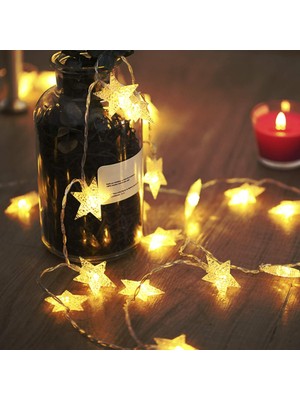 Matmel Yıldız Tasarımlı 20 LED USB Aydınlatma