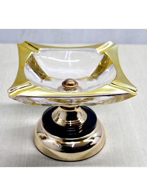 Neva Prime Metal Ayaklı Cam Küllük Model 1