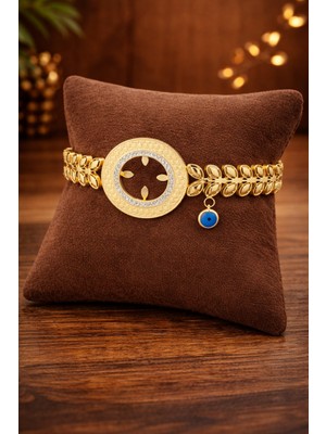 Ares 01 Store Çeyrek Takılabilen Gold Renk Çelik Bileklik