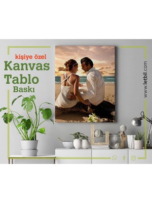Letbil Reklam Kişiye Özel Kanvas Tablo Baskı