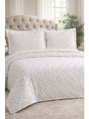 Yatak Örtüsü Seti 240X260 cm + 2 Adet 55X70 cm Yastık Kılıfı