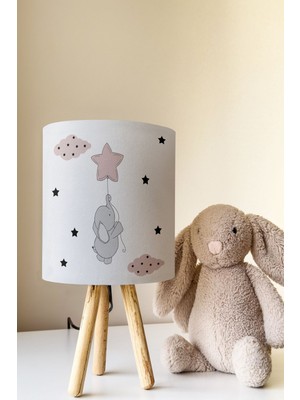 Talia Home Mickey Minnie Mouse Çocuk Odası Abajur Masa Lambası TLAB-112