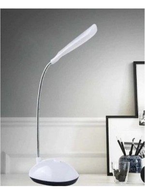 PremiumPort Mini LED Masa Lambası, Yeşil-Mavi-Beyaz Renk, Pilli ve Taşınabilir