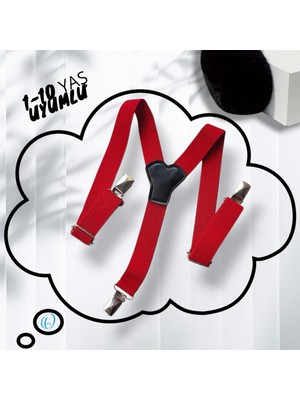 Algitsin OLA Algitsin O L A Askılı Çocuk Pantolon Askısı Unisex