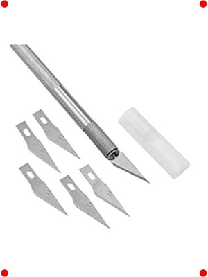 MarkEntegra Hobi ve Tasarım Neşter Seti 5 Yedek Uçlu