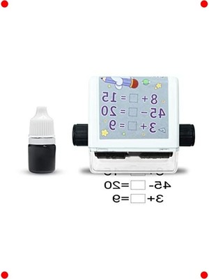 MarkEntegra Matematik Öğretim Rulo Damgası, Toplama Çıkarma
